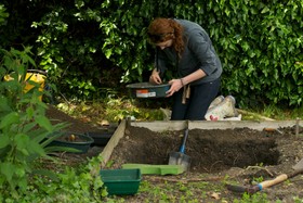 sieving for small finds